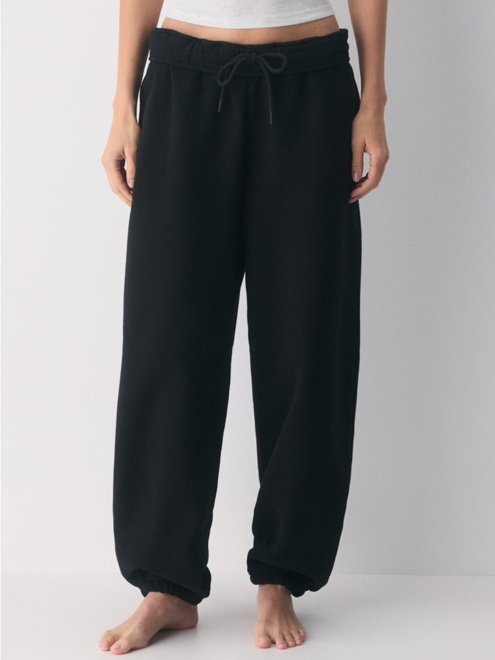 Cozy Sweatfleece Mega Foldover Baggy Jogger
